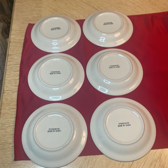 Santa Bread & Butter Plate (6) - Picture 7 of 8